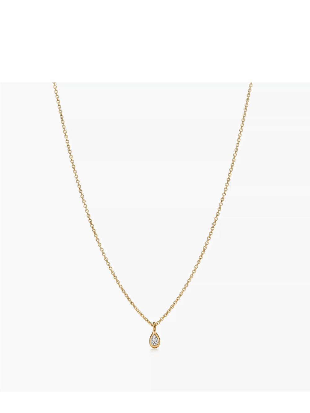 Tiffany & Co. Elsa Peretti Diamonds by the Yard Pendant Necklace - Yellow Gold - Picture 6 of 12